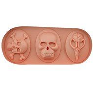Mr.S Shop Pirate Skeletons Silicone Mold Chocolate Biscuits Fondant Mold Kitchen Baking Tools，Small Size N2