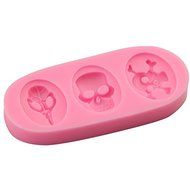 Mr.S Shop Pirate Skeletons Silicone Mold Chocolate Biscuits Fondant Mold Kitchen Baking Tools，Small Size N4