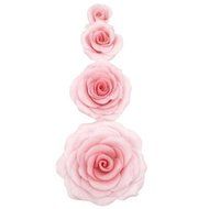Whitelotous Fondant Cake Decorating Gumpaste Rose Flower Mold Cake Tool The Easiest Rose Ever Cutter N4