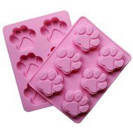 Yonger 6 Cavity Paw Baking Silicone Mold Cake Mold Cookie Mold Pudding Mold Jelly Mold