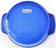 Anchor Hocking Cobalt Blue 2 Qt Casserole - NO LID N3