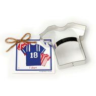 T Shirt Cookie and Fondant Cutter - Ann Clark - 4.4 Inches - US Tin Plated Steel