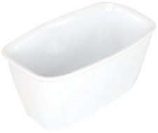 Bakeware Porcelain 24oz Recrangle Ramekin Baker White