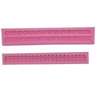 Funshowcase Jewel Link Candy Silicone Mold for Sugarcraft, Cake Border Decoration, Cupcake Topper, Chocolate,...