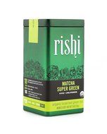 Rishi Tea Organic Matcha Super Green Loose Leaf Tea, 1.76 Ounces Tin N2
