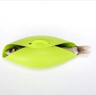 CXLKST Platinum Silicone Folding Bowl Baking Fish Egg Pot Steam Roaster Oven Bake Tool N3
