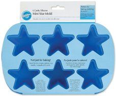 Mini Silicone Mold-6 Cavity Star