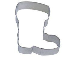 R&amp;M Santa Boot 4&quot; Cookie Cutter in Durable, Economical, Tinplated Steel