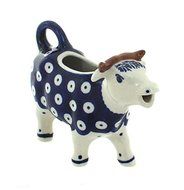 Polish Pottery Dots Cow Creamer