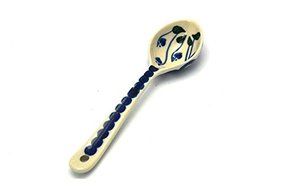 Polish Pottery Spoon - Small - Bleeding Heart