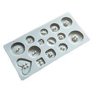"New Button Shape Silicone Mold Jelly Soap Chocolate Mould DIY Baking Cake Decorating Tools" shopping