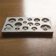 "New Button Shape Silicone Mold Jelly Soap Chocolate Mould DIY Baking Cake Decorating Tools" shopping N4