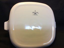Vintage Corningware p-16-b Nature's Bounty 10" Casserole with Lid and Stand N3