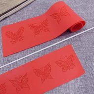 L18.5" Butterflies Cake Mat ART Kitchenware Lace Cake Mold Silicone Lace Mat Decoration Pad for Cake Baking N5