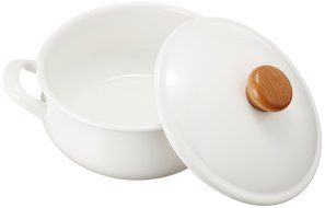 Noda Horo Enamel Casserole 20cm IH200V available PO-20W N2