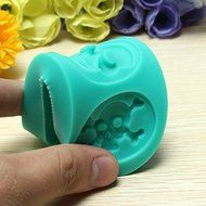 Halloween 3 Skull Fondant Cake Decorating Mold Silicone Cake Mould N4