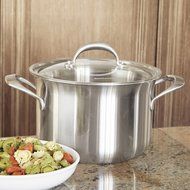 KitchenAid KCC60LCST Copper Core 6-Quart Low Casserole with Lid Cookware - Stainless Steel N2