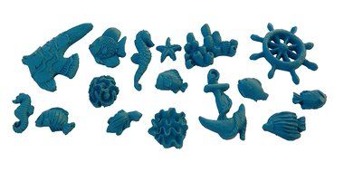 Silicone Molds Cake Fish Series 16 Pc Decorating Fondant Gompaste Supply M4900 By Ok Molds N2