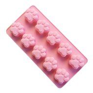 Always Your Chef Candy Making Molds 10-Cavity Cute Bear Paw Silicone Chocolates Molds/Ice Cube Trays, Great Molds...