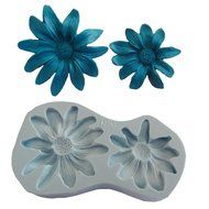 Silicone Molds Daisy Flowers Cake Decorating Fondant Gompaste Supply M4776 By Ok Molds