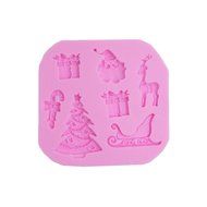 Holdding Mini Christmas Fondant Cake Silicone Mold for DIY Cake Decorating/A Lovely Tiny Mold Making You Have...