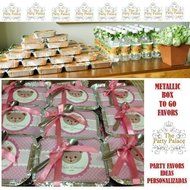 10 Pcs Mexican Boy Silver Aluminum Foil Trays Box With Personalized Paper Board Lid - All Party Theme Available N7