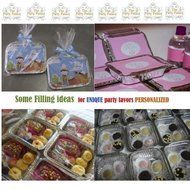 10 Pcs Mexican Boy Silver Aluminum Foil Trays Box With Personalized Paper Board Lid - All Party Theme Available N9