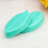 Leaf Shaped Fondant Cake Mold Baking Tools Silicone TC3774 shopping N6