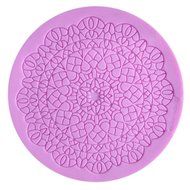 Click Down Bear Head Shape Fondant Cake Silicone Mold Pink Mini N10
