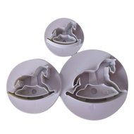 Click Down Bear Head Shape Fondant Cake Silicone Mold Pink Mini N15