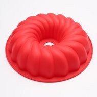 Lariy 10 Inch Creative Round Flower Cakes Mold Silicone Mould Kitchen Supplies N3