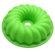 Lariy 10 Inch Creative Round Flower Cakes Mold Silicone Mould Kitchen Supplies N4