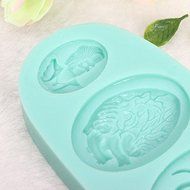 Spiders And Plants Sugar Silicone Cake Mold N4