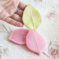 Silicone mold Universal Leaf. All-purpose Veiner Mold for gumpaste flower leaves for cake decorating, chocolate...