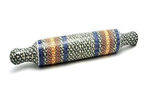 Polish Pottery Rolling Pin - Autumn