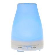 GenLed 100ML Essential Oil Diffuser Portable Ultrasonic Diffusers with Color LED Lights Changing and Waterless...