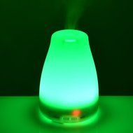 GenLed 100ML Essential Oil Diffuser Portable Ultrasonic Diffusers with Color LED Lights Changing and Waterless... N4