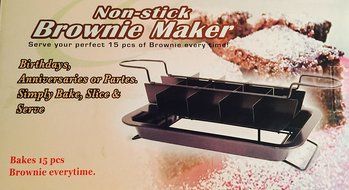 NON-STICK BROWNIE MAKER