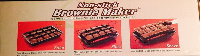 NON-STICK BROWNIE MAKER N3