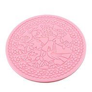 Magpies Branches Round Silicone Lace Fondant Mold Cake Mould N2