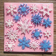 &quot;Christmas Snowflake Fondant Mold Cake Silicone Mould Bakeware Fondant Pastry Decorating Tool&quot; shopping N5
