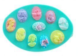 AmaranTeen - Easy to clean,Fondant Cake Decorating Tools,Silicone Soap Mold