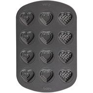 Wilton12 Cavity Small Heart Cookie Pan, 11.5 by 7.56-Inch N2