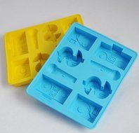 DGI MART Party Supplies 8-cavity Adorable Hip-hop Style DJ Accessories Shaped Ice Cake Chocolate Sugar Decorating...