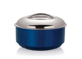 NanoNine Stainless Steel Insulated Serving Pot, 500 millilitre, Blue