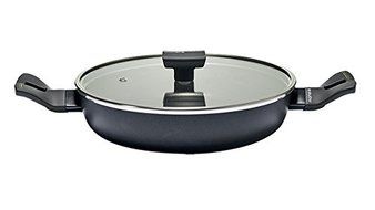 Nova Non-Stick Aluminum Round Saut&eacute; Casserole with Lid Size: 2.5 Qt
