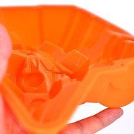 QINF Extra Large Silicone Cake Mold Chocolate Pudding Jelly Oven With Silicone Baking Molds (locomotive) (Color... N3