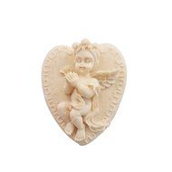 Wocuz WZ1269 Silicone Mold 3D Angel Shape Fondant Chocolate Mold for Decorating Party Cake Top or Side N20