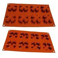Chocolate Candy Cake Cross Shaped 8-Cavity Silicone Mold/ Baking Pan (G070)