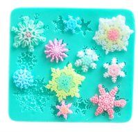 AmaranTeen - Snow silicone mold,Fondant Cake Decorating Tools